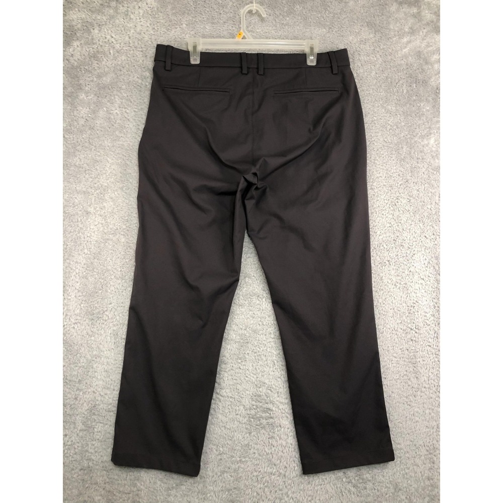 Rhone Gotham Pants Mens 34x26 Gray Slim Fit Performance - Picture 2 of 14